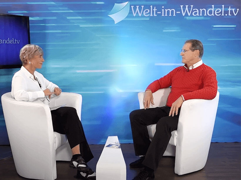 Bernhard Klein, Kleinsche Felder-Entwickler zu Gast bei Welt im Wandel.tv